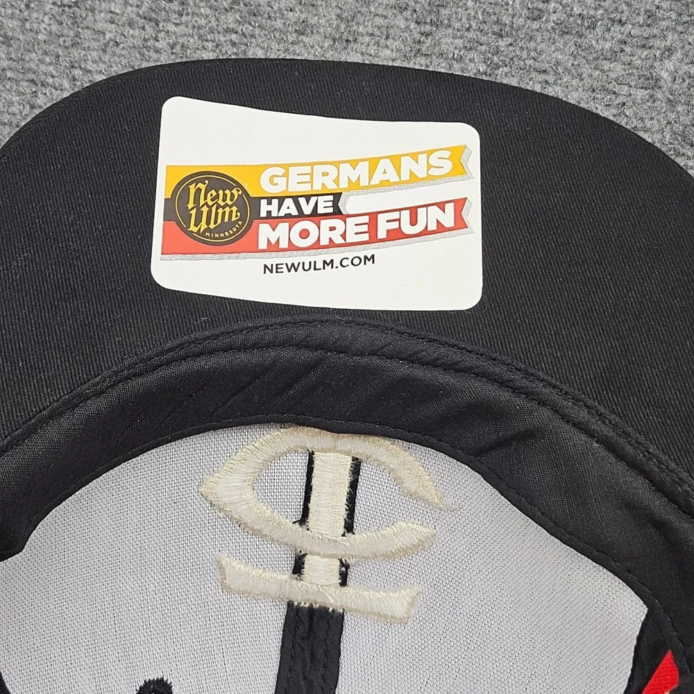 Minnesota Twins Germany Heritage Cap Black Red Yellow Hat Snapback‎ Colorblock